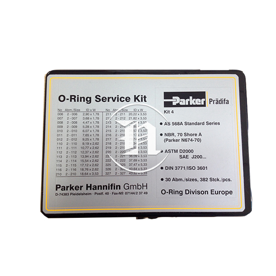 PARKER派克Kit6維修盒O型圈370406N0674